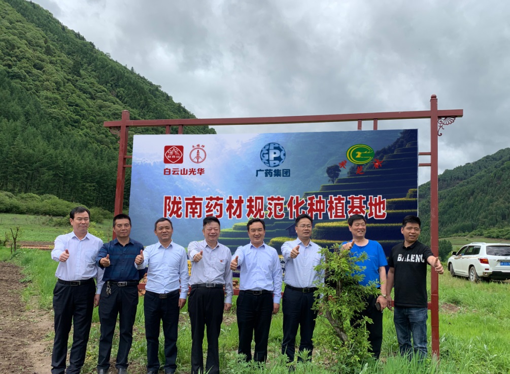 药材好，药才好 ——白云山小柴胡颗粒北柴胡规范化莳植基地正式揭牌！！！